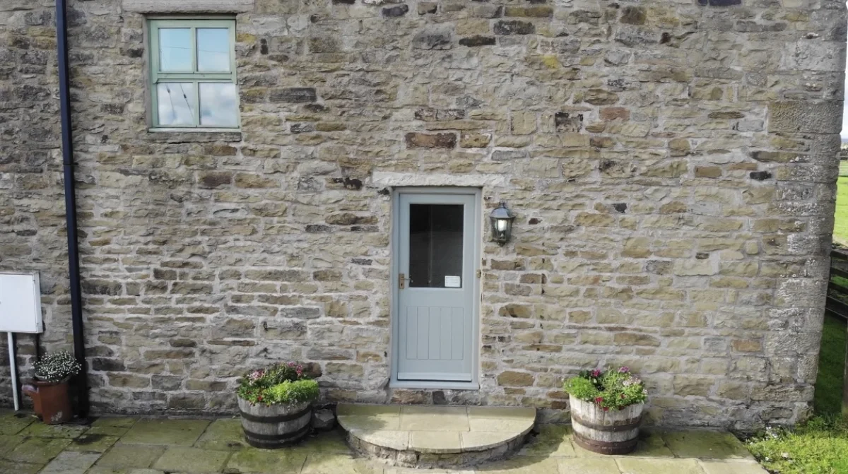 Entrance to the retreat
